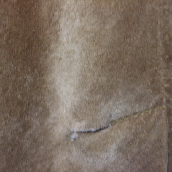 MODERN ESSENTIALS SUEDE LEATHER MID-LENGTH COAT - Picture 8 of 12